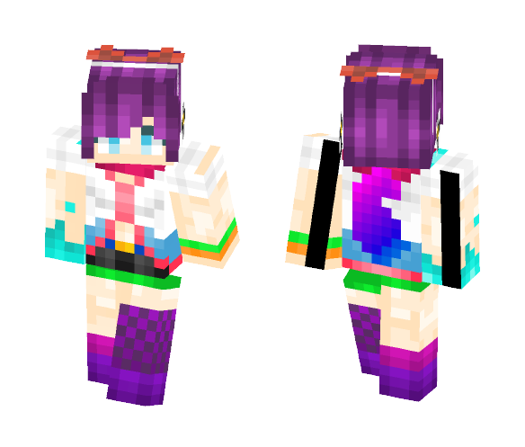 Ahri Skin Arcade (LoL) - Female Minecraft Skins - image 1