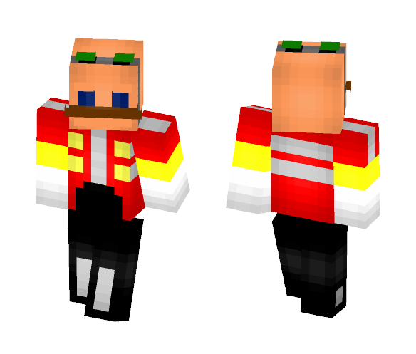 Dr. Eggman | Sonic The Hedgehog - Male Minecraft Skins - image 1