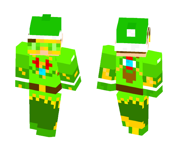 Jingel Tracer (Overwatch) - Female Minecraft Skins - image 1