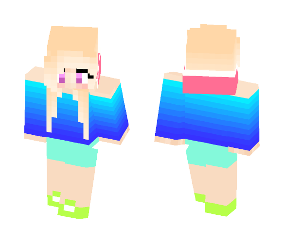 Witch in Her Movie Night Outfit - Female Minecraft Skins - image 1