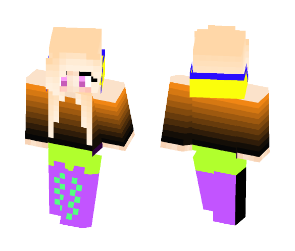 Witch in Her Halloween Outfit - Halloween Minecraft Skins - image 1