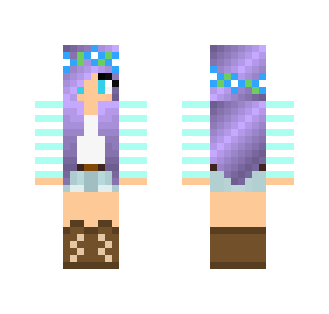 New Version of Little Kelly - Female Minecraft Skins - image 2