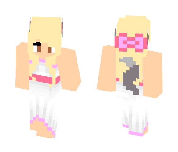 Formal Werewolf Girl - Girl Minecraft Skins - image 1