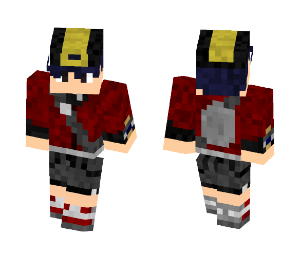 Pokemon Trainer (Pokemon Gold) - Male Minecraft Skins - image 1