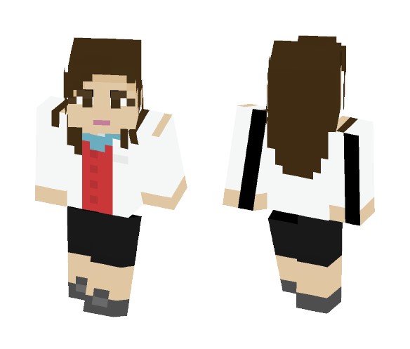 Caitlin Snow (CW The Flash) 2016 - Comics Minecraft Skins - image 1