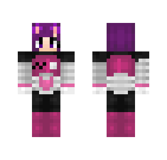 Margo dressed up as Mettaton