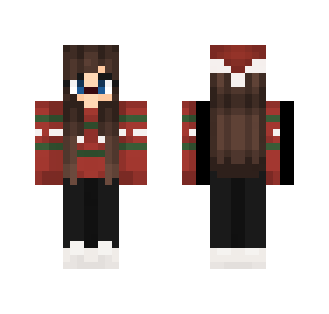 Christmas Babe ~ セブ - Christmas Minecraft Skins - image 2