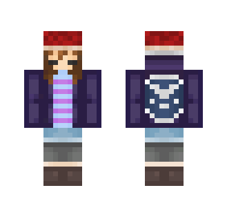 Undertale jacket - Female Minecraft Skins - image 2