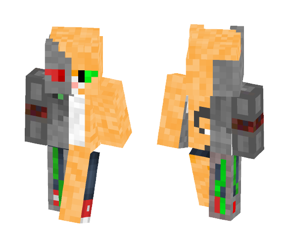 Download Free catinator Skin for Minecraft image 1 catinator - Male Minecraft Skins - image 1