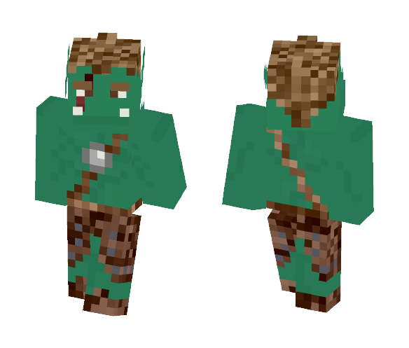Orc The Elder Scrolls: Skyrim - Male Minecraft Skins - image 1