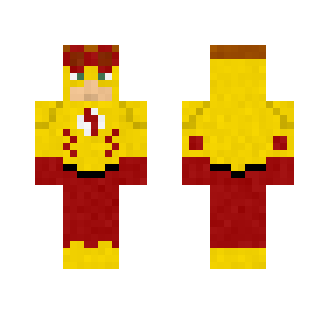Kid Flash | YJ re-make | Wally West - Male Minecraft Skins - image 2