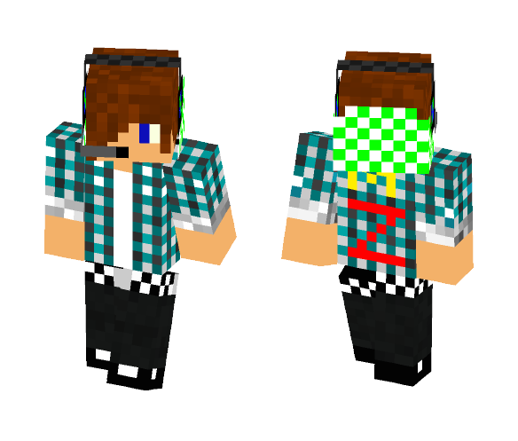 Gamer kid.. - Male Minecraft Skins - image 1