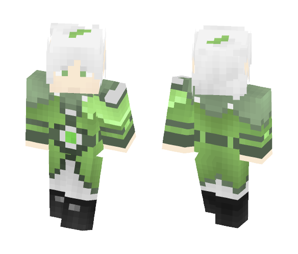 LOTC [BASE] Green Jacket High Elf - Male Minecraft Skins - image 1