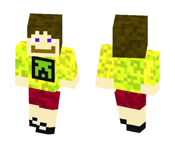 Dave the creeper guy - Male Minecraft Skins - image 1