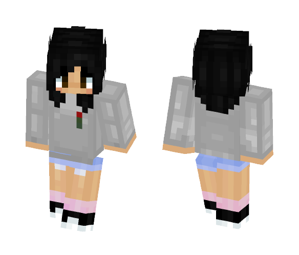 Its me! (irl) ♡ - Female Minecraft Skins - image 1