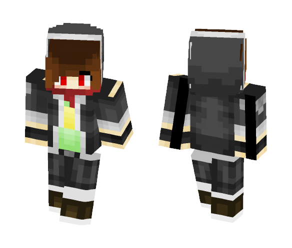 Shiftfell Chara - Female Minecraft Skins - image 1