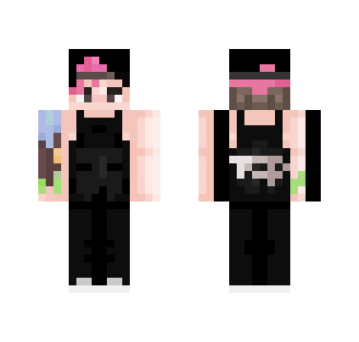 lil jishwa with his pink floof - Male Minecraft Skins - image 2