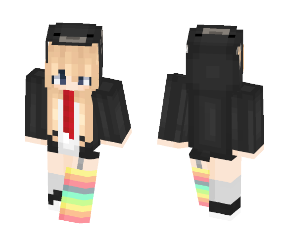 Download Free ~Rainbear Skin for Minecraft image 1 ~Rainbear - Female Minecraft Skins - image 1