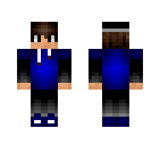 Beat skin I have ever made (blue) - Male Minecraft Skins - image 2