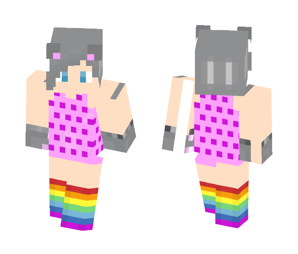 Nyan cat :3333 - Cat Minecraft Skins - image 1