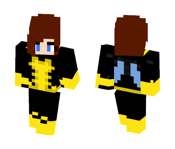 Wasp (Janet) (Marvel) - Comics Minecraft Skins - image 1