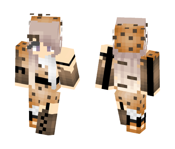 Cookies and Milk - Female Minecraft Skins - image 1