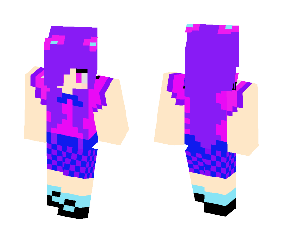 Download Free japanese school girl Skin for Minecraft image 1 japanese school girl - Girl Minecraft Skins - image 1