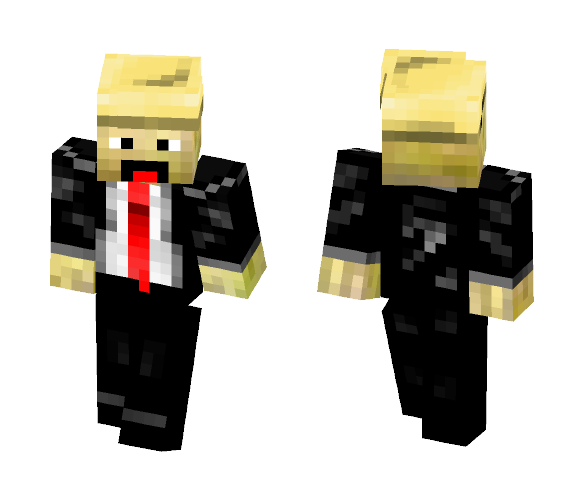Donald Trump - Male Minecraft Skins - image 1