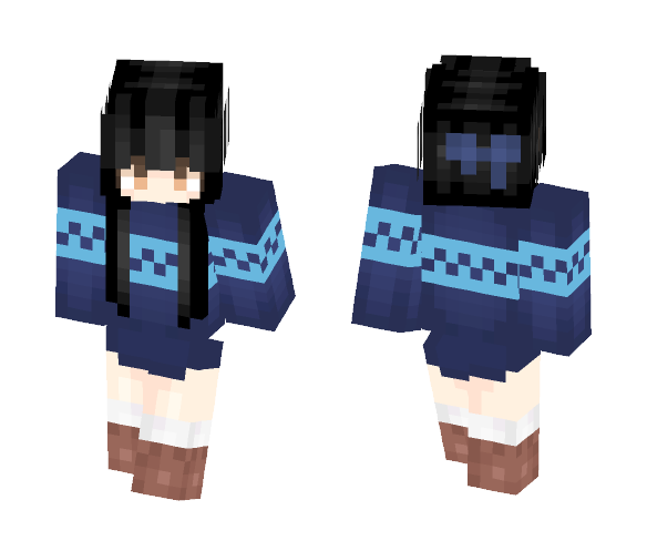 Ik wacht Sinter Klaus .. - Female Minecraft Skins - image 1