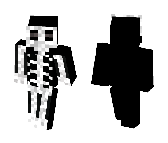 Skeleton - Male Minecraft Skins - image 1