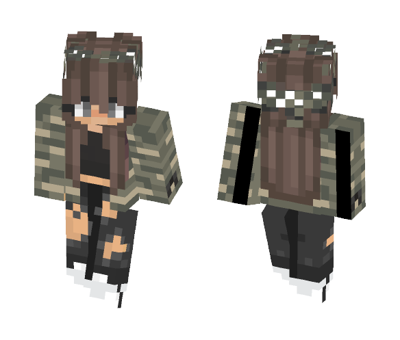 army --x-- Gurl --x-- / Mirsku_ - Female Minecraft Skins - image 1