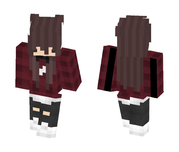 checked shirt girl / Mirsku_ - Girl Minecraft Skins - image 1