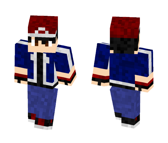 Ah Ketchum (Pokemon) - Male Minecraft Skins - image 1