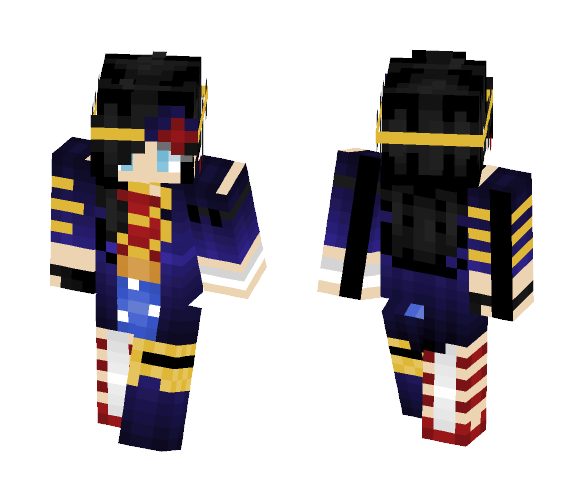 Download Free Wonder Woman fan girl - skin series Skin for Minecraft image 1 Wonder Woman fan girl - skin series - Comics Minecraft Skins - image 1