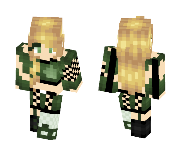 Green Arrow Fan girl - Skin Series - Girl Minecraft Skins - image 1