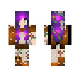 Forest Druid - contest entry - Female Minecraft Skins - image 2