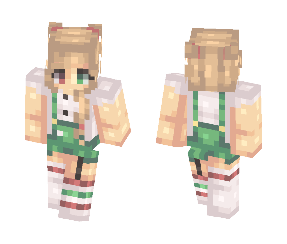 【Christmas】(1.8) X-Mas Overalls - Christmas Minecraft Skins - image 1