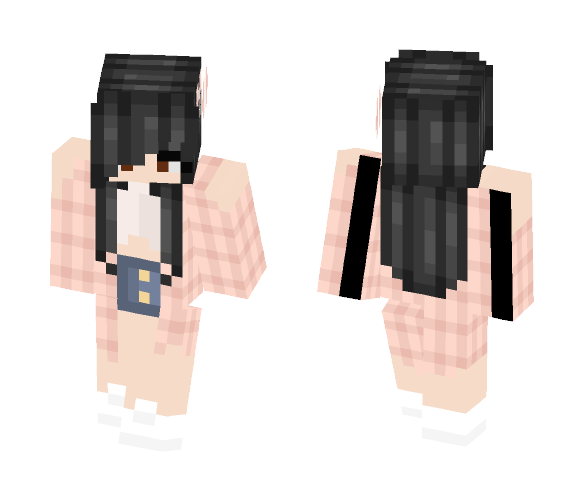 Download Free Tumblr Girl Skin for Minecraft image 1 Tumblr Girl - Girl Minecraft Skins - image 1