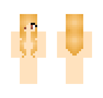 Blonde Hair Base - Female Minecraft Skins - image 2