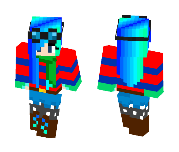 DanielleTDM Winter - Female Minecraft Skins - image 1