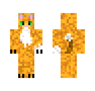 Ginger and White Cat OC