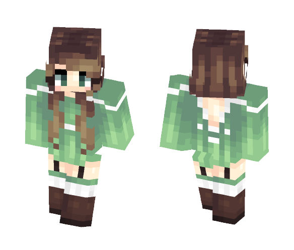 Leaving (alt. skin tones) - Female Minecraft Skins - image 1