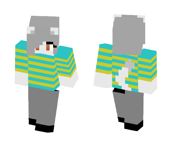 Temmie (Undertale) - Female Minecraft Skins - image 1