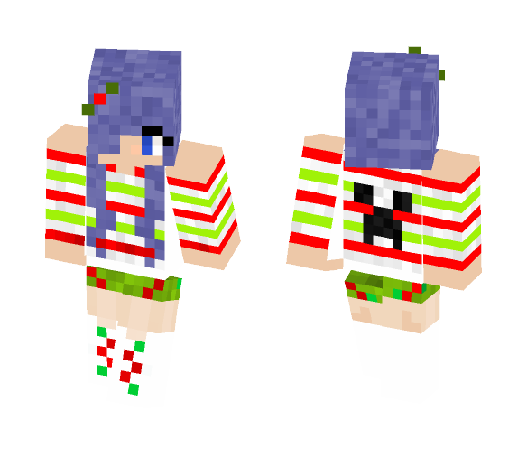 holly fixed - Female Minecraft Skins - image 1