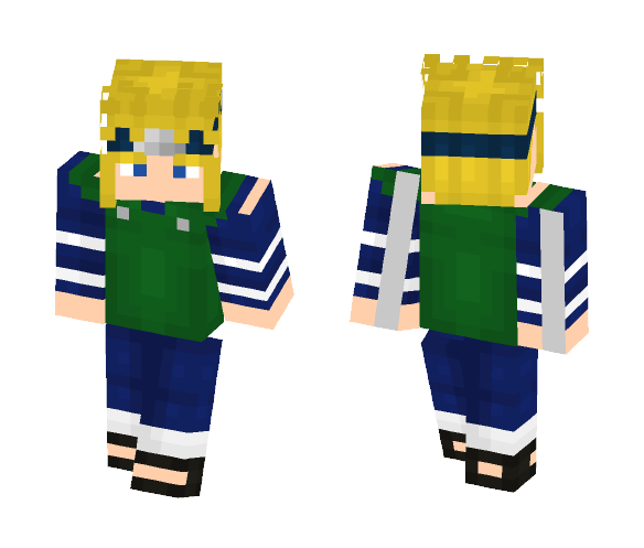 Minato Namikaze - Male Minecraft Skins - image 1
