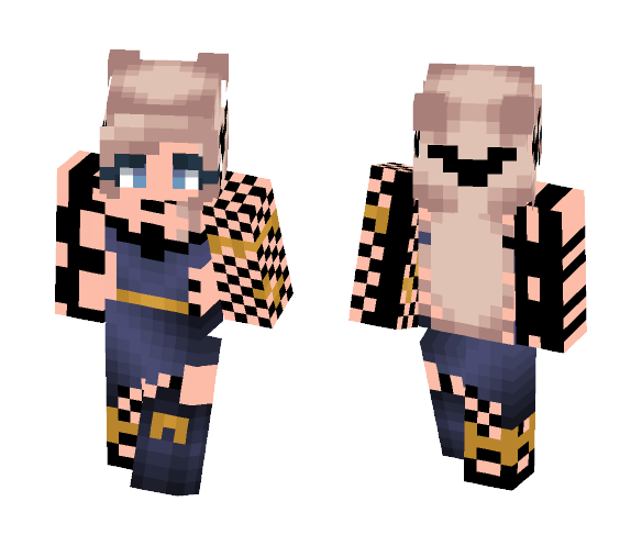 Batman Fan girl - Skin Series - Batman Minecraft Skins - image 1