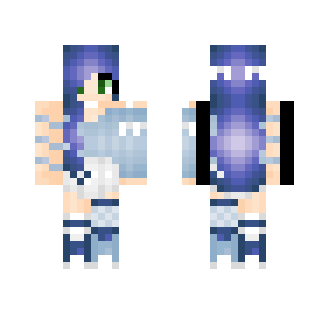 Blue Crystals - Female Minecraft Skins - image 2