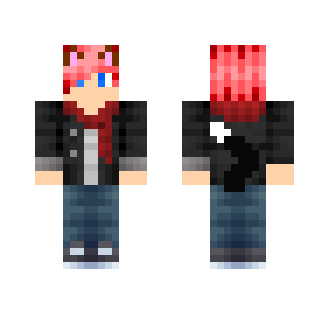 Leo with red hair