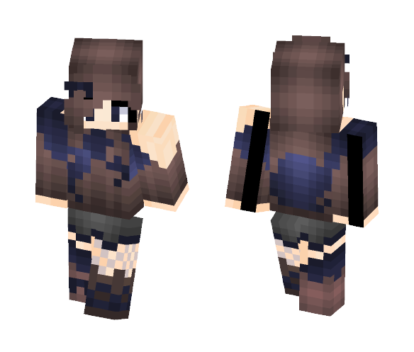Midnight woods - Female Minecraft Skins - image 1