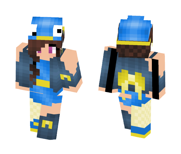 Download Free Under the sea Skin for Minecraft image 1 Under the sea - Female Minecraft Skins - image 1